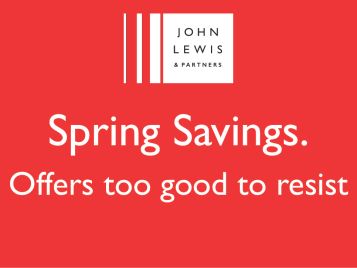 Spring Savings at John Lewis...