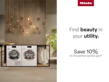 Save 10% on the perfect laundry pair at Miele....
