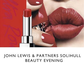 John Lewis & Partners Solihull beauty evening