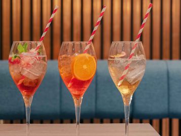 Ori Caffe Summer Spritz Menu....