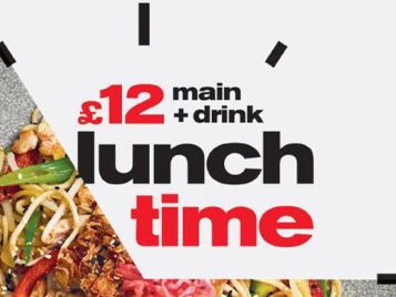 Level up your lunch for just £12 at wagamama.....