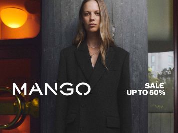Up to 50% off in the Mango Sale...