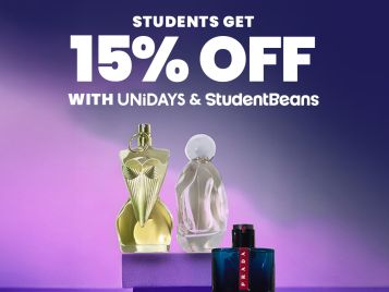 Students get 15% off at The Fragrance Shop.....
