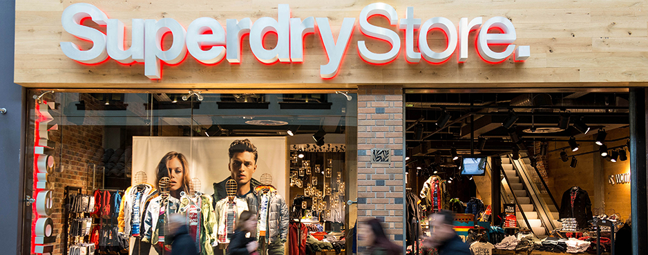 Superdry, Shopping